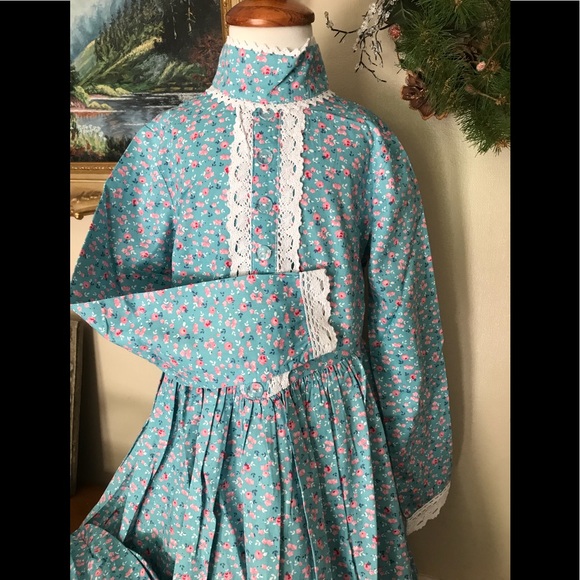 💙❤️Handmade Prairie Pioneer Dress & Bonnet‼️FINAL SALE - Picture 10 of 16